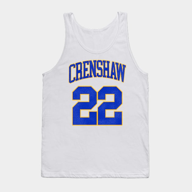 Quincy McCall Love and Basketball Movie Jersey Tank Top by darklordpug